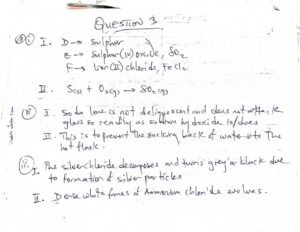 neco chemistry practical 3